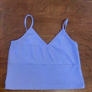 lilac crossover tank top